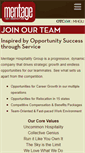 Mobile Screenshot of meritagecareers.com